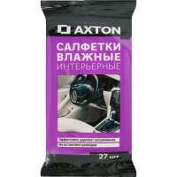Салфетки влажные интерьерные Axton, 27 шт.